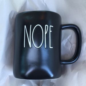 Rae Dunn “Nope” Mug NWT